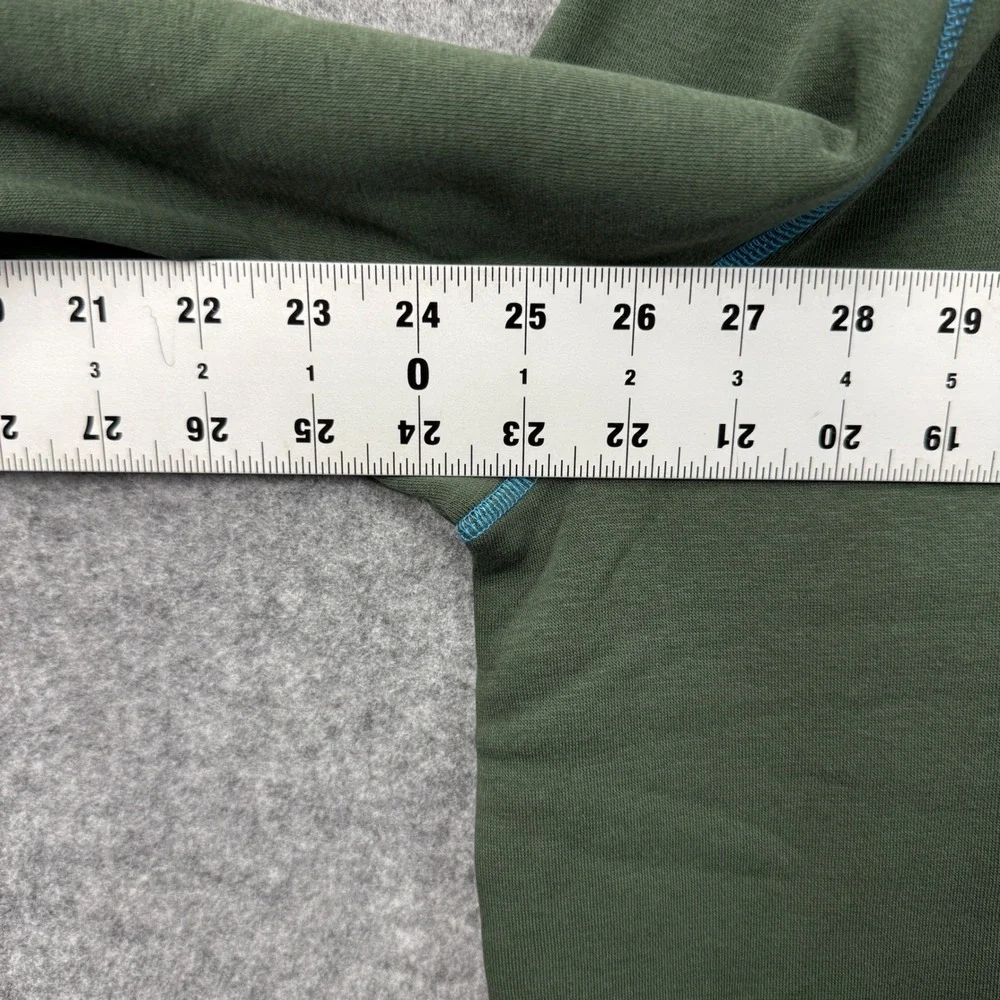 Robert Graham Fulham‎ Mens Deep Forest Green Quarter Zip Pullover Sweatshirt L